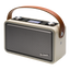Goodmans Heritage Portable, wireless, DAB+ Digital Radio, Spotify, Bluetooth & NFC HP1WHT transparent background