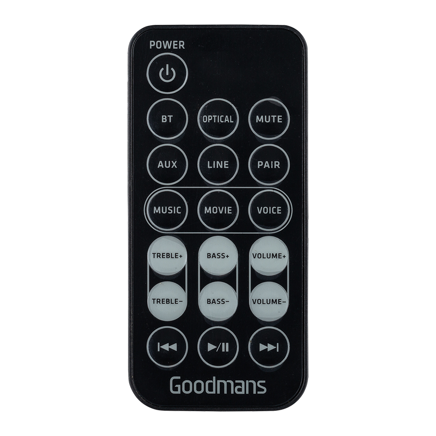 Goodmans  GDSB06BT40OP Remote Control