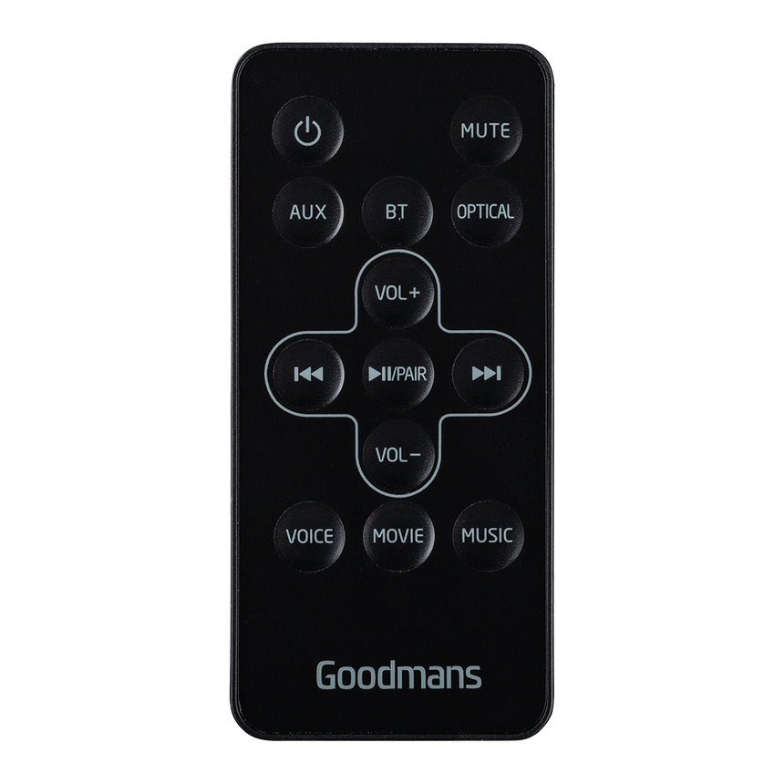 Goodmans GDSBT50SS Remote Control
