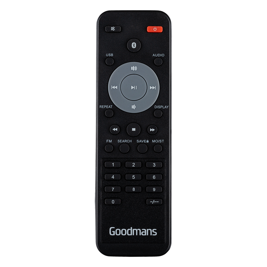 Goodmans GDTSPK02 Remote Control