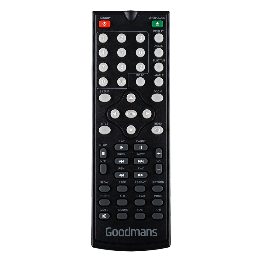 Goodmans GDVD3607HDMI Remote Control